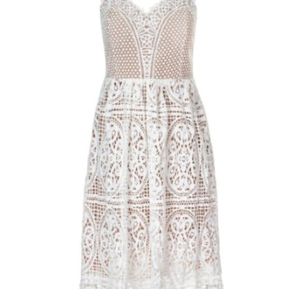 city chic white lace dress